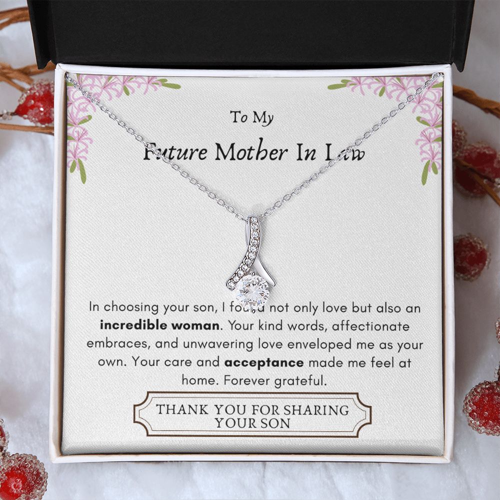 Lurve™ Future Mother In Law - Incredible Woman, Acceptance Alluring Beauty Necklace