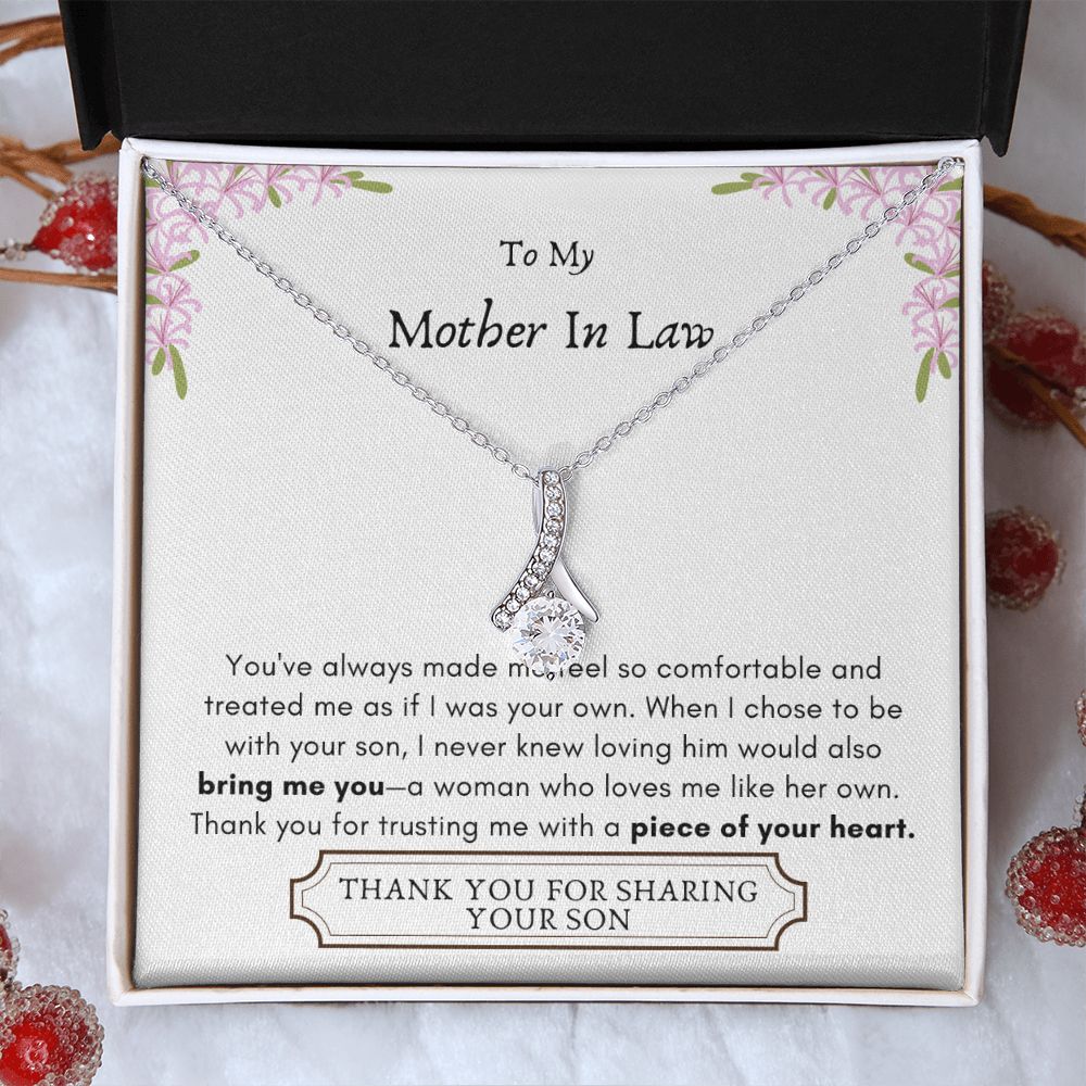 Lurve™ Mother In Law - Bring Me You, Piece of Your Heart Alluring Beauty Necklace