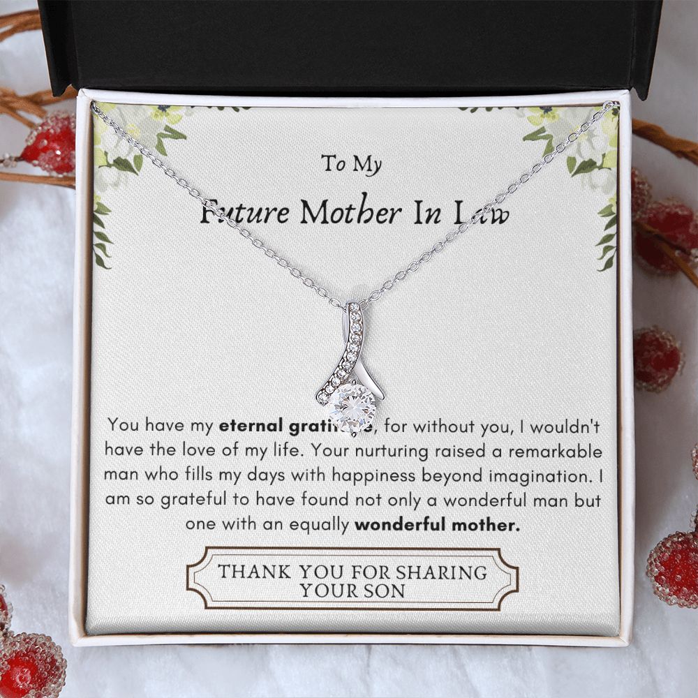 Lurve™ Future Mother In Law - Eternal Gratitude, Wonderful Mother Alluring Beauty Necklace