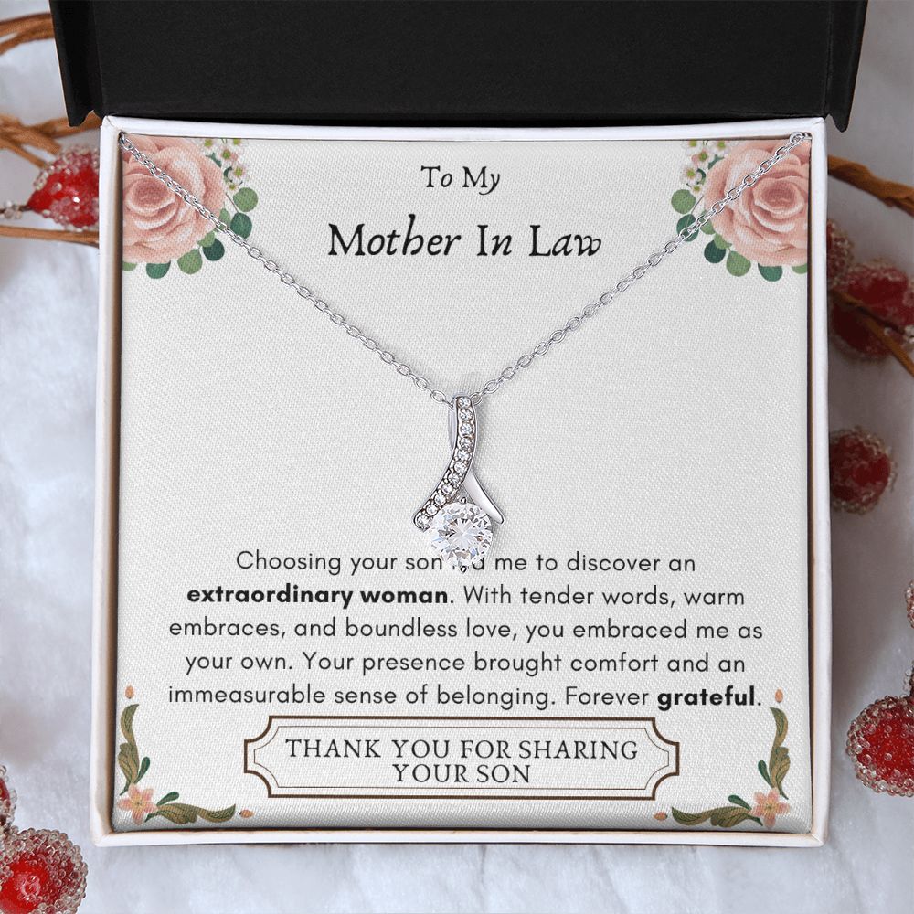Lurve™ Mother In Law - Extraordinary Woman, Grateful Alluring Beauty Necklace