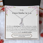 Lurve™ Future Mother In Law - Eternal Gratitude, Wonderful Mother Alluring Beauty Necklace