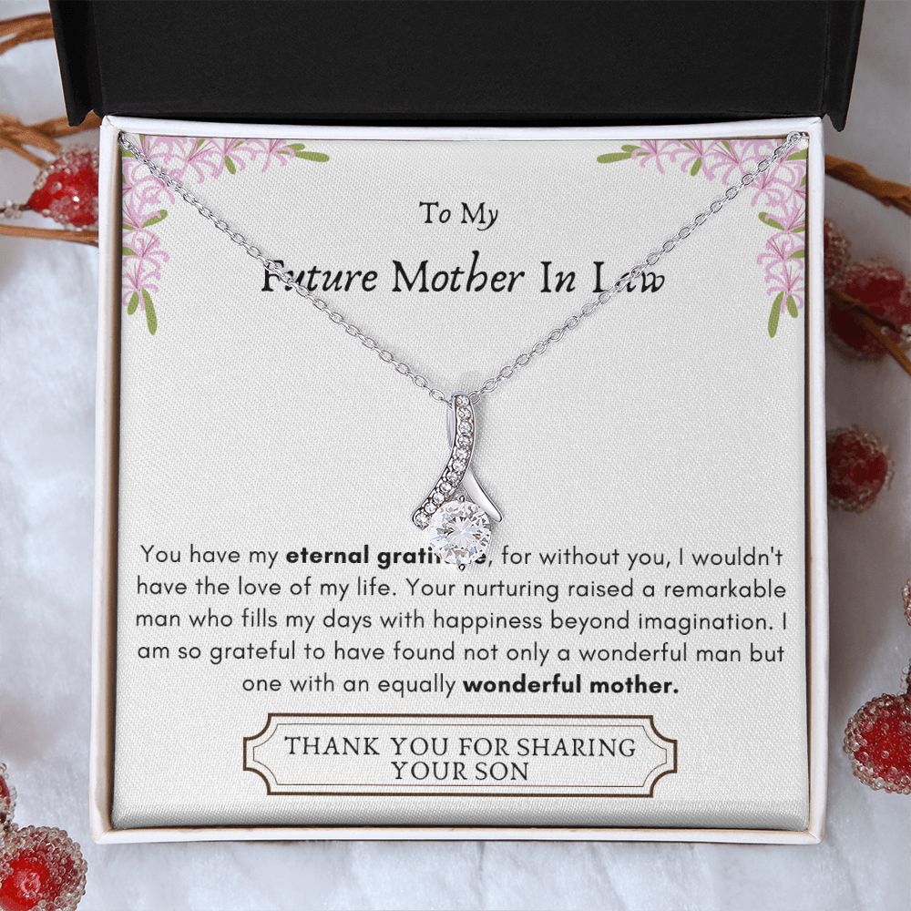 Lurve™ Future Mother In Law - Eternal Gratitude, Wonderful Mother Alluring Beauty Necklace