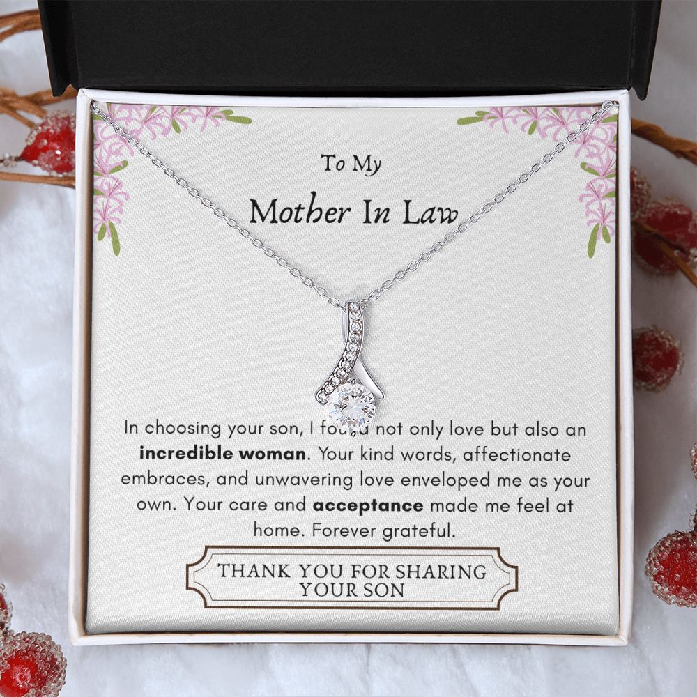 Lurve™ Mother In Law - Incredible Woman, Acceptance Alluring Beauty Necklace