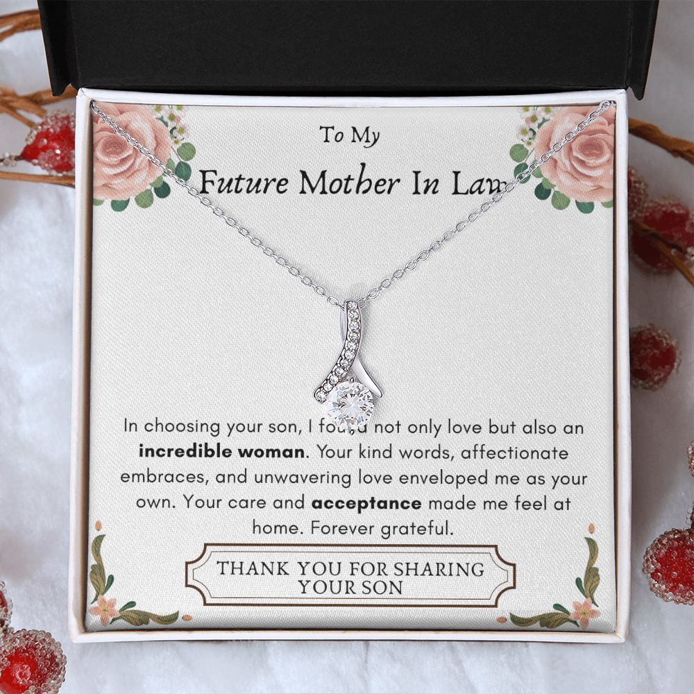Lurve™ Future Mother In Law - Incredible Woman, Acceptance Alluring Beauty Necklace