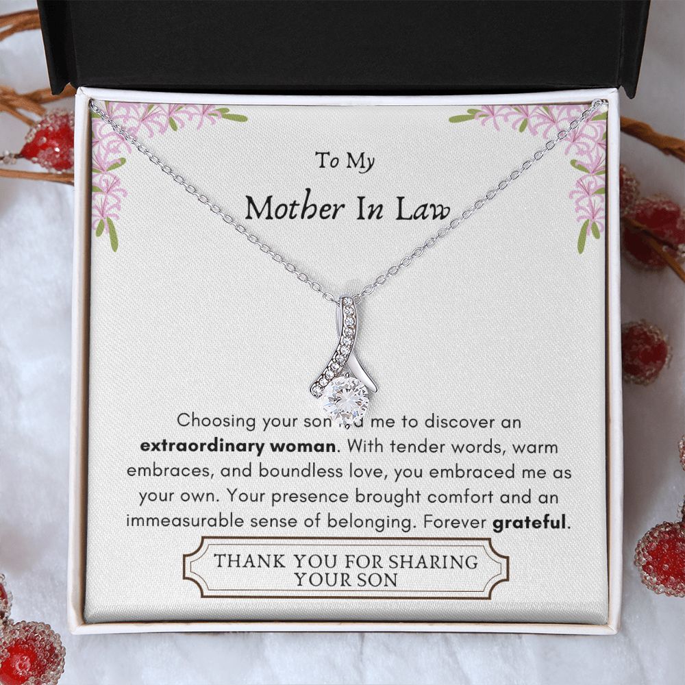 Lurve™ Mother In Law - Extraordinary Woman, Grateful Alluring Beauty Necklace