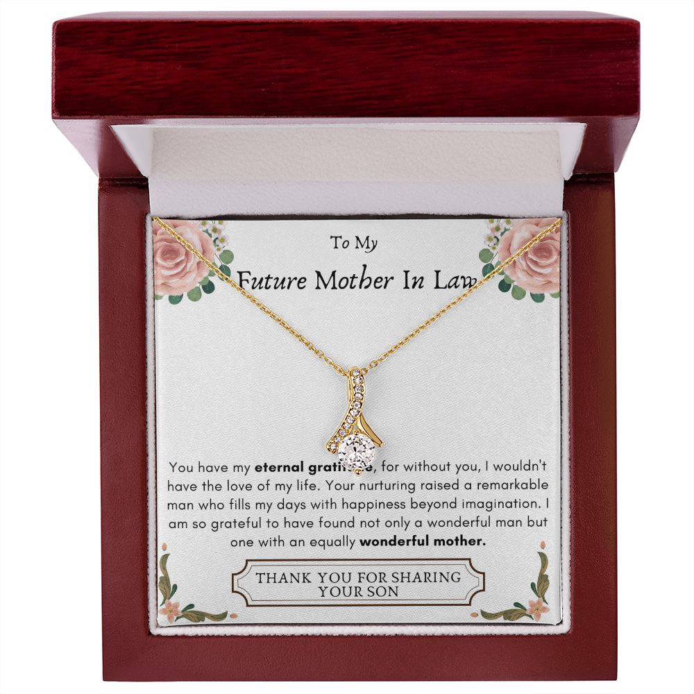 Lurve™ Future Mother In Law - Eternal Gratitude, Wonderful Mother Alluring Beauty Necklace