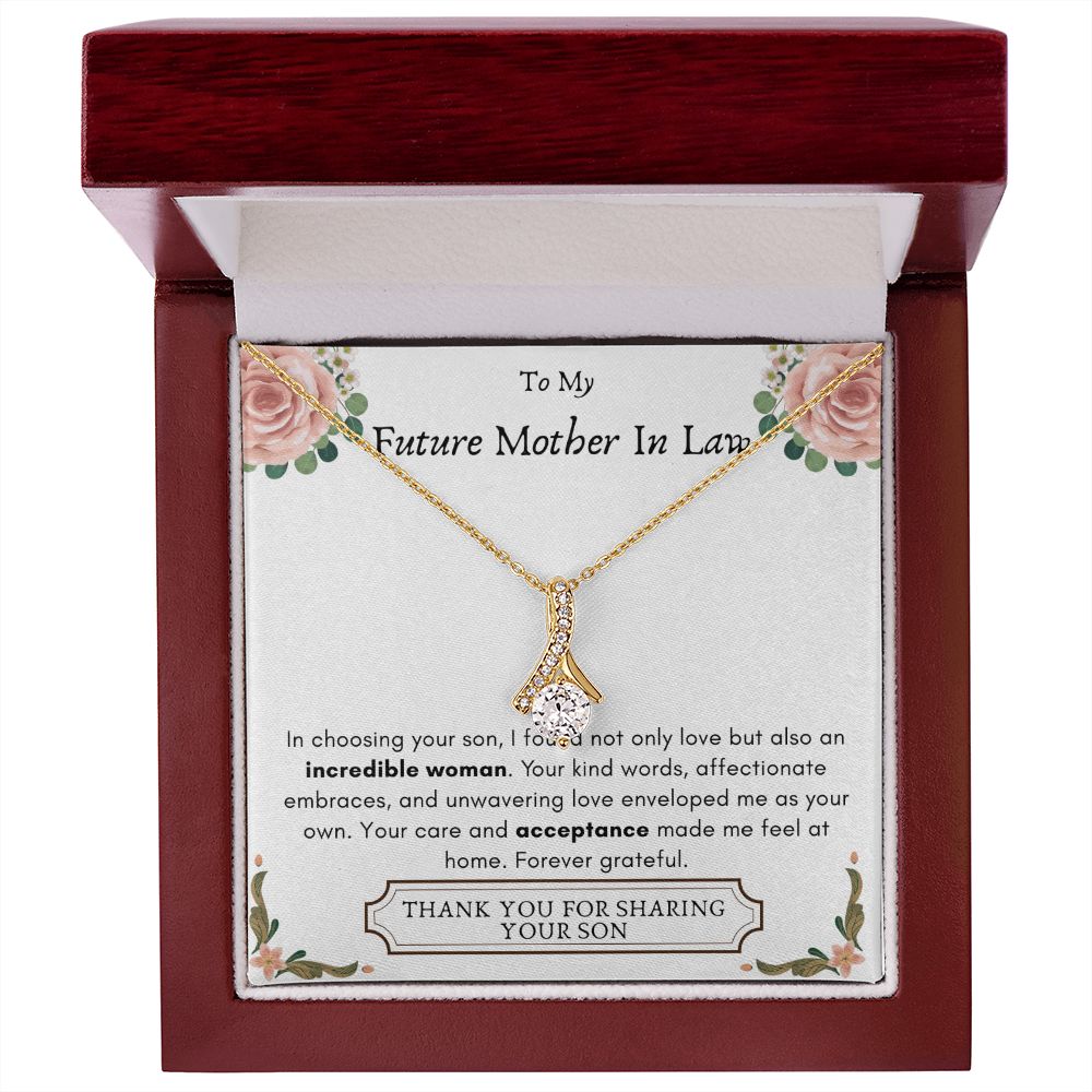 Lurve™ Future Mother In Law - Incredible Woman, Acceptance Alluring Beauty Necklace