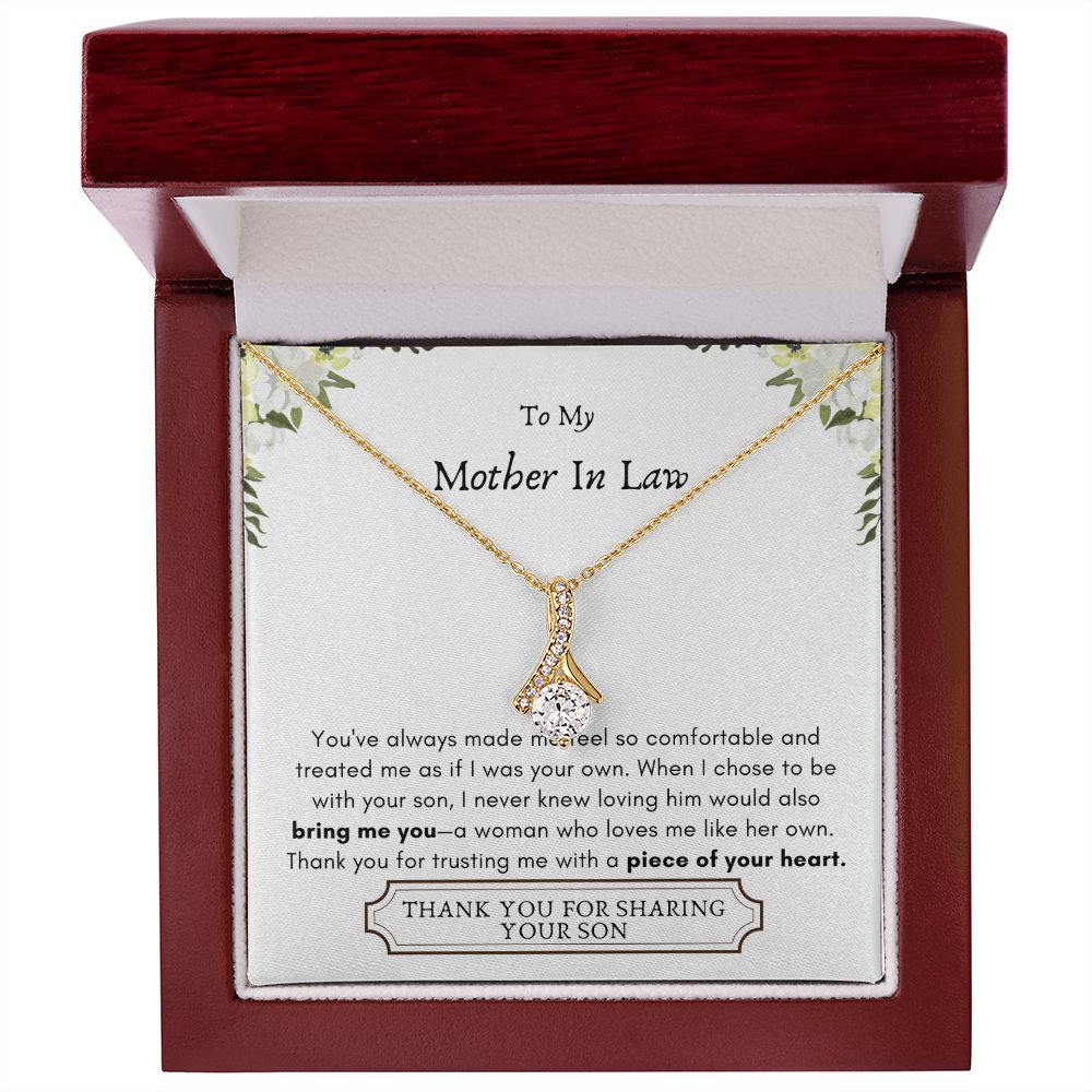Lurve™ Mother In Law - Bring Me You, Piece of Your Heart Alluring Beauty Necklace