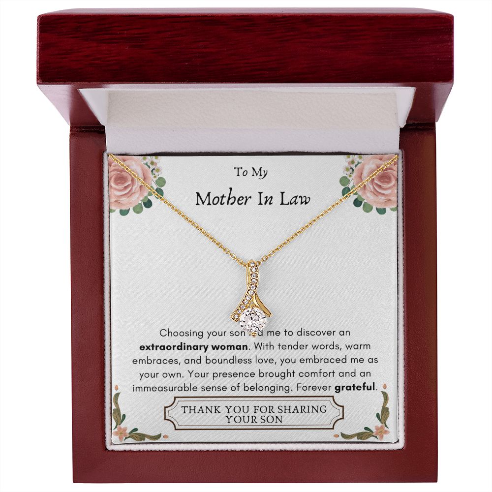 Lurve™ Mother In Law - Extraordinary Woman, Grateful Alluring Beauty Necklace