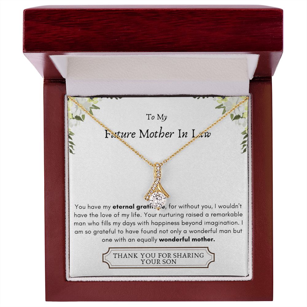Lurve™ Future Mother In Law - Eternal Gratitude, Wonderful Mother Alluring Beauty Necklace