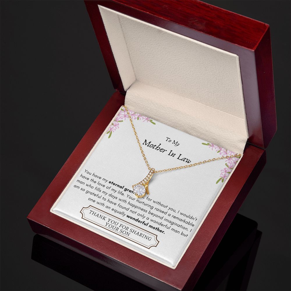 Lurve™ Mother In Law - Eternal Gratitude, Wonderful Mother Alluring Beauty Necklace