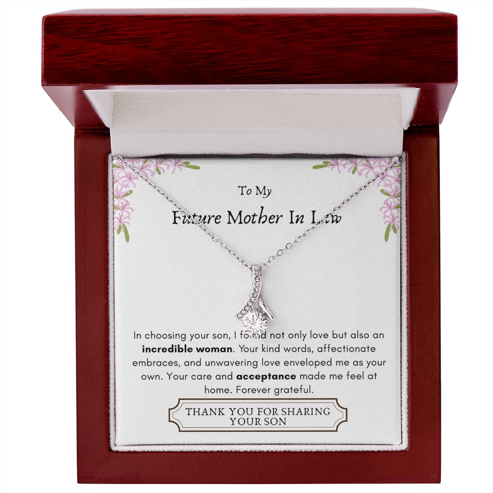 Lurve™ Future Mother In Law - Incredible Woman, Acceptance Alluring Beauty Necklace