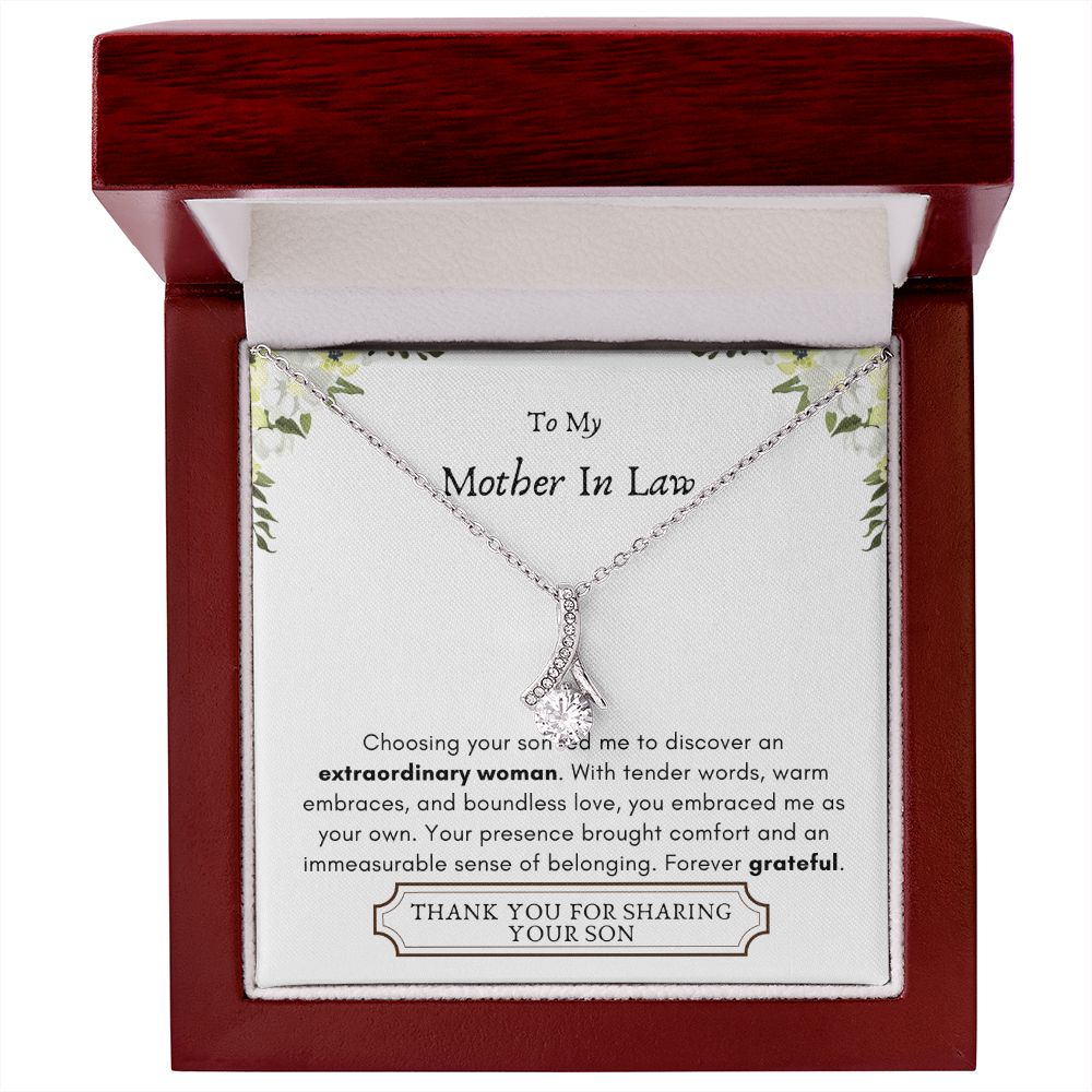 Lurve™ Mother In Law - Extraordinary Woman, Grateful Alluring Beauty Necklace