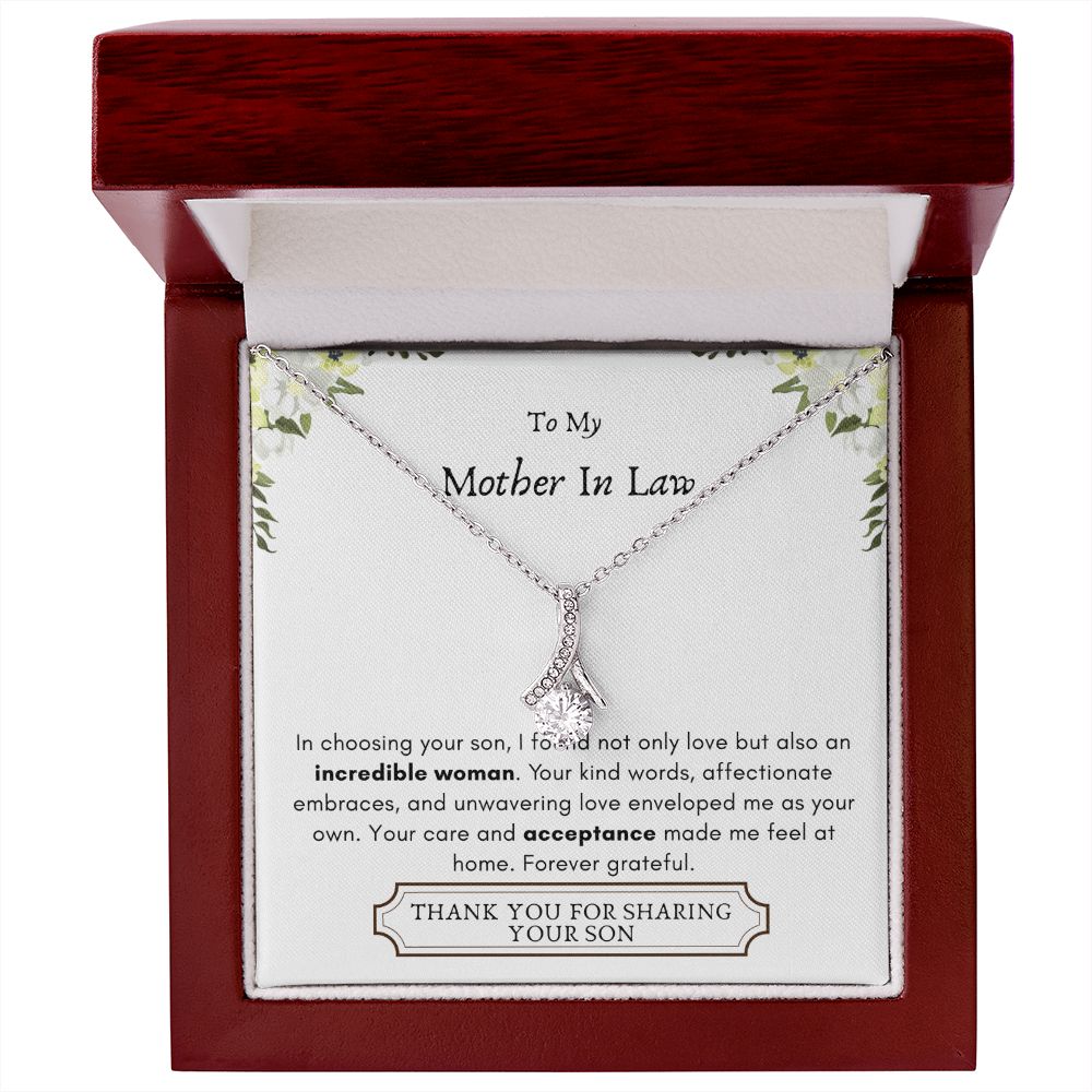 Lurve™ Mother In Law - Incredible Woman, Acceptance Alluring Beauty Necklace