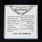 Boyfriend - My Celestial Wonder Personalized Cross Necklace with Cuban Chain