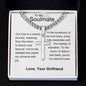 Soulmate - Symphony of Our Love Story Personalized Cross Necklace with Cuban Chain