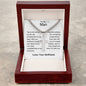 Man - Sweet Melody Personalized Cross Necklace with Cuban Chain