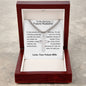 Future Husband - Happiest Version Personalized Cross Necklace with Cuban Chain