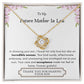 Lurve™ Future Mother In Law - Incredible Woman, Acceptance Love Knot Necklace