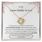 Lurve™ Future Mother In Law - Extraordinary Woman, Grateful Love Knot Necklace