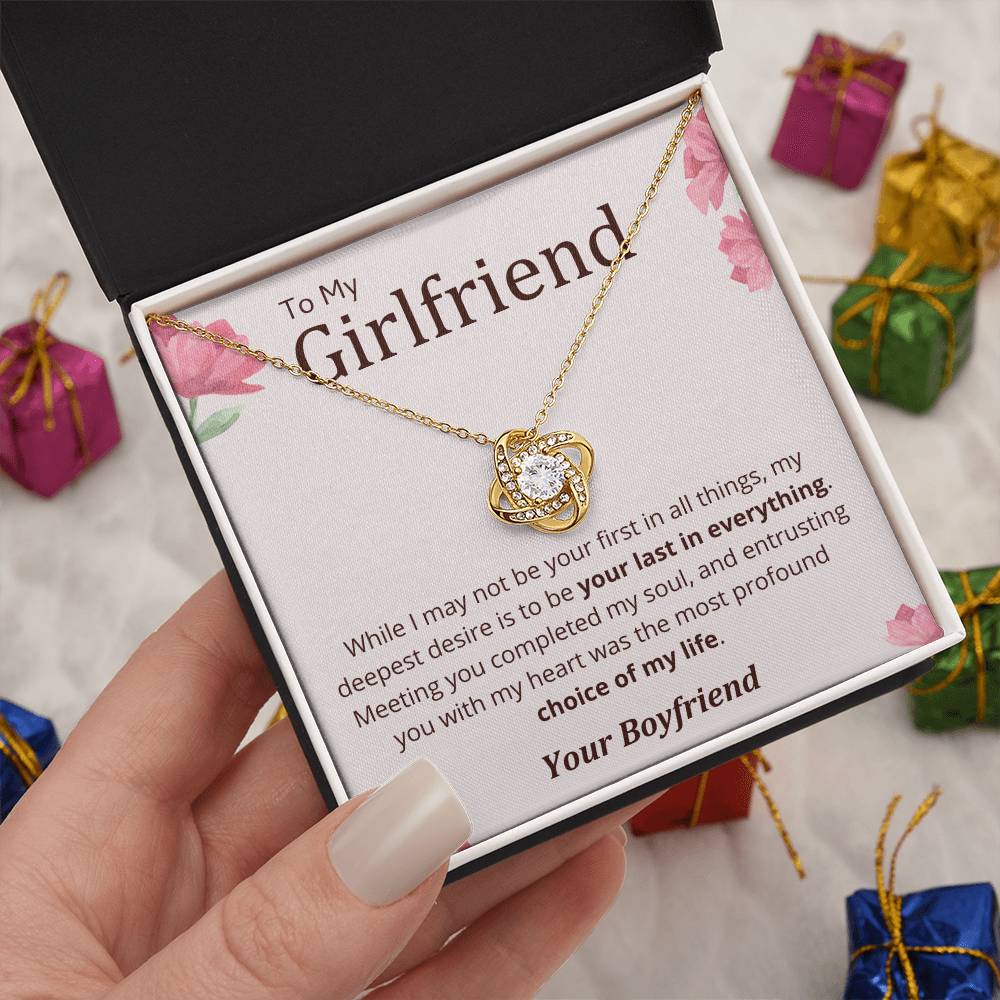 Lurve™ To My Girlfriend - Last In Everything, Choice of My Life Necklace