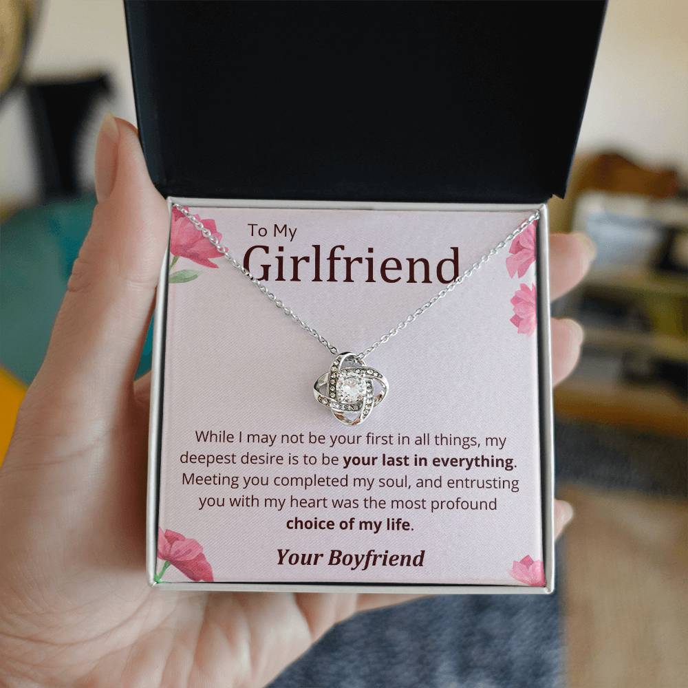 Lurve™ To My Girlfriend - Last In Everything, Choice of My Life Necklace