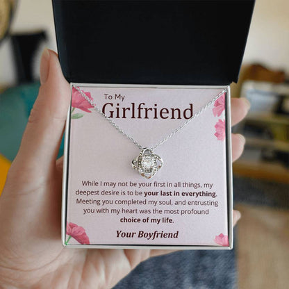 Lurve™ To My Girlfriend - Last In Everything, Choice of My Life Necklace