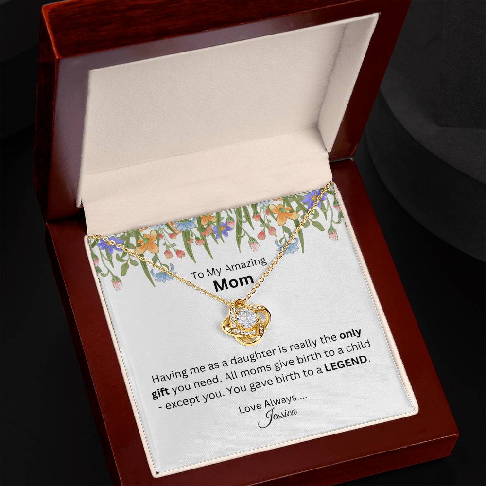 14 Love Knot Necklace