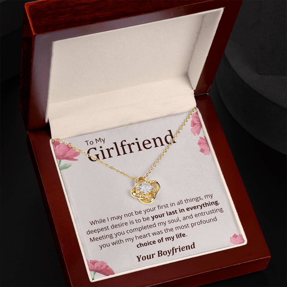 Lurve™ To My Girlfriend - Last In Everything, Choice of My Life Necklace