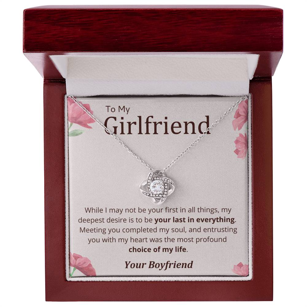 Lurve™ To My Girlfriend - Last In Everything, Choice of My Life Necklace
