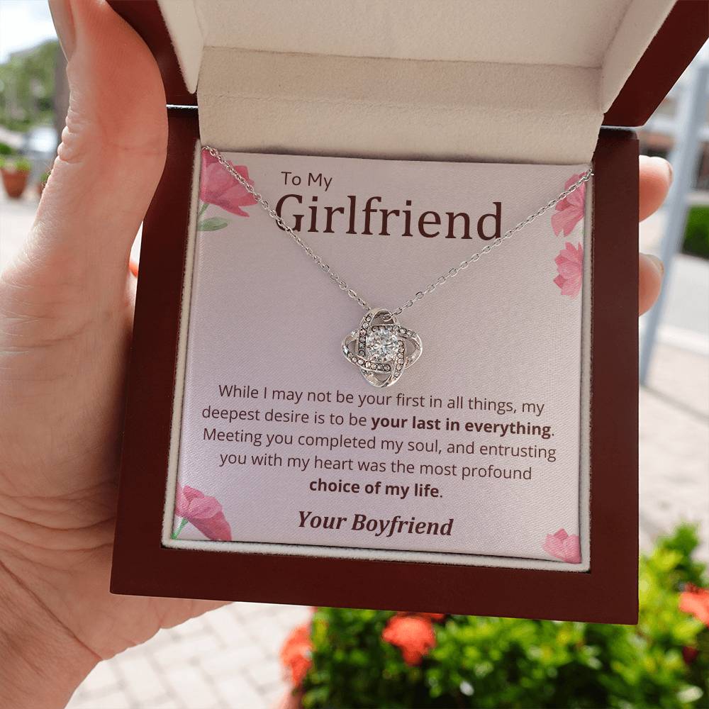 Lurve™ To My Girlfriend - Last In Everything, Choice of My Life Necklace