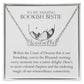 Bookish Bestie - Every Moment Into A Starry Delight Personalized Name Necklace