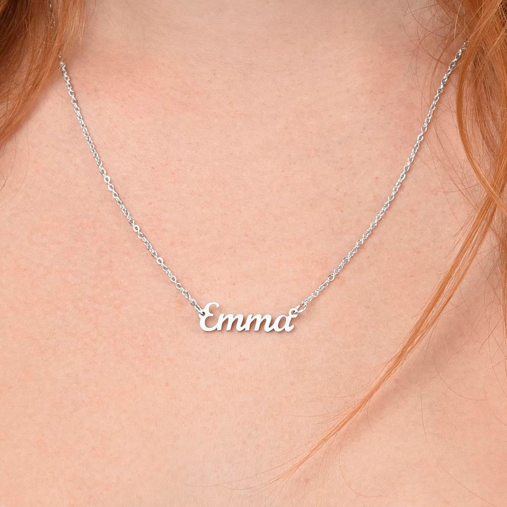 Lurve™ My Bonus Daughter - The Family We Choose Name Necklace