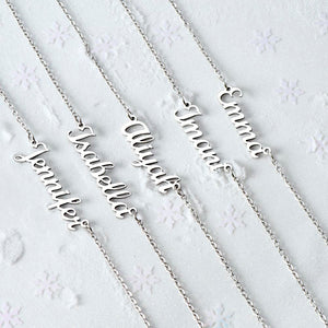 Happy Mother's Day - May Your Reading Glasses Be Crystal Clear Name Necklace