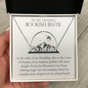 Bookish Bestie - Infusing Magic Into the Mundane Personalized Name Necklace