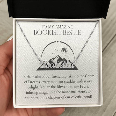 Bookish Bestie - Infusing Magic Into the Mundane Personalized Name Necklace