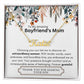 Lurve™ Boyfriend's Mom - Extraordinary Woman, Grateful Heart Personalized Name Necklace