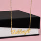 Lurve™ My Bonus Daughter - The Family We Choose Name Necklace