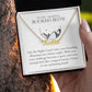 Bookish Bestie - Ev ery Challenge Becomes A Quest Personalized Name Necklace
