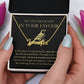 May The Odds Be In Ever Your Favour - Our Bond Remains Unyielding Personalized Name Necklace