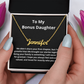 Lurve™ My Bonus Daughter - The Family We Choose Name Necklace