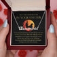 May The Odds Be Ever In Your Favour - Our Bond Is The Greatest Strength Personalized Name Necklace