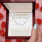 Little Hug From The Bump - Strength and Support Name Necklace