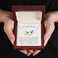 Bookish Bestie - Enduring Companionship and Love Personalized Name Necklace