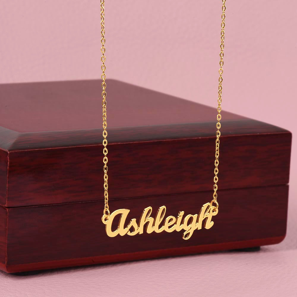 Lurve™ To Mom - Mother And Daughter, Hug Personalized Name Necklace