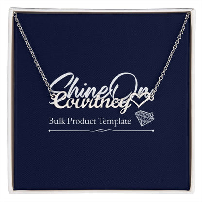 Heart Name Necklace