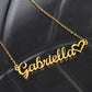 Lurve™ Future Mother In Law - Extraordinary Woman, Grateful Heart Name Necklace Heart Name Necklace