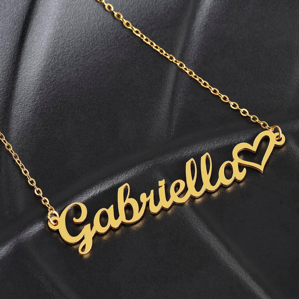 Lurve™ To Mom - Only Gift, Legend Heart Name Necklace