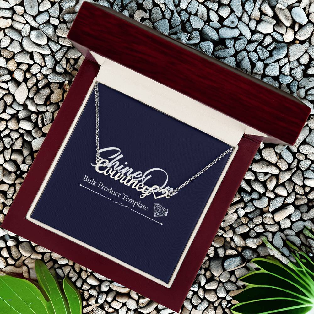 Heart Name Necklace