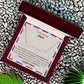 Lurve™ To Mom - Everlasting Bond, Heart, Tied To You Heart Name Necklace